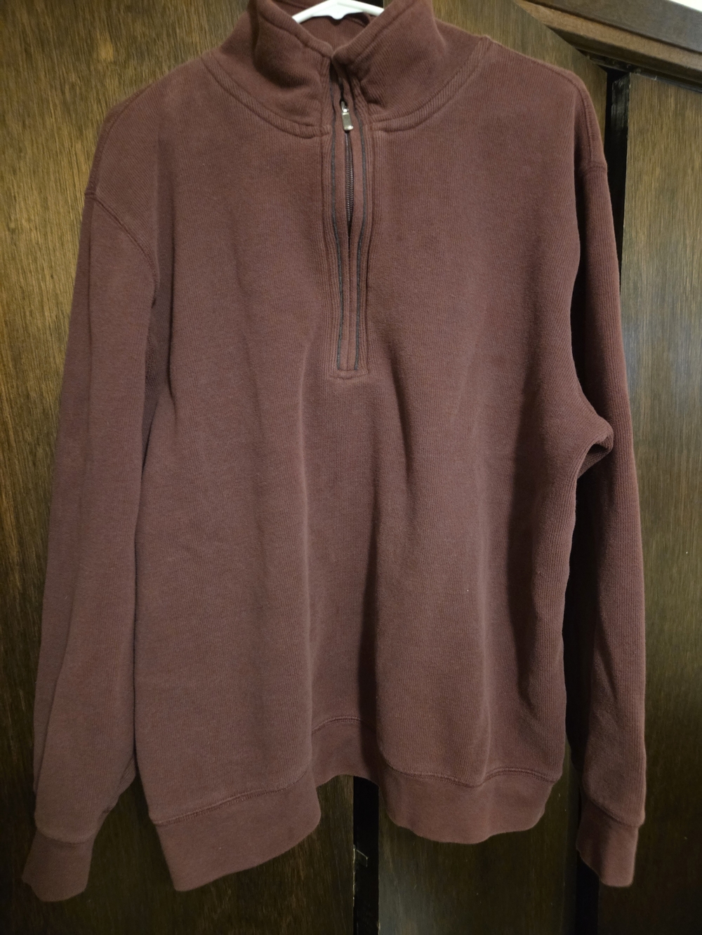 Covington Men's Zip-Up Sweater - Maroon